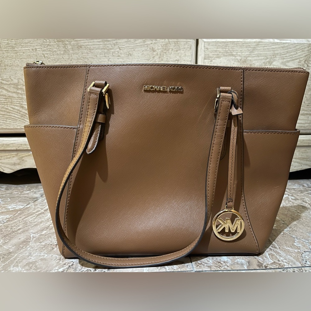 Brown Michael kors purse.